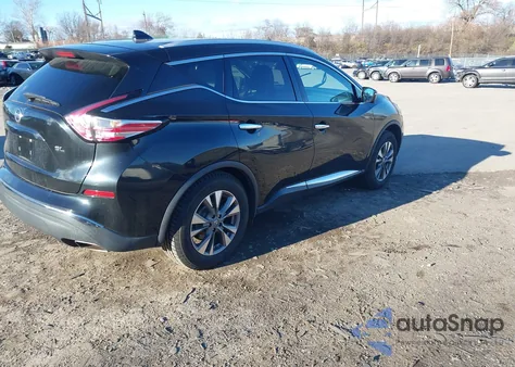 2016 Nissan Murano Sl from USA, damaged, VIN 5N1AZ2MGXGN155709